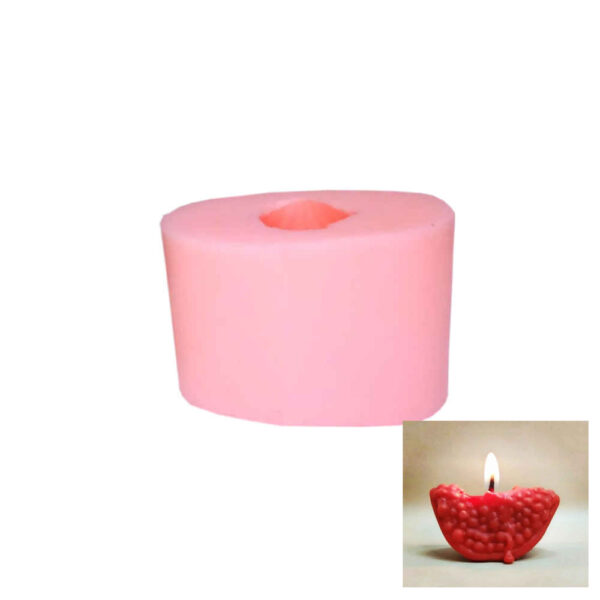石榴硅胶蜡烛模具