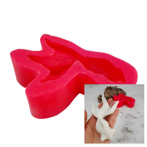 鱼形硅胶蜡烛模具