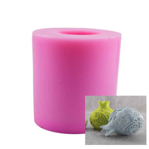 石榴硅胶蜡烛模具