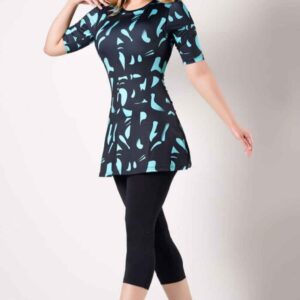 女士短袖 Burkini 泳装 – Safa 款