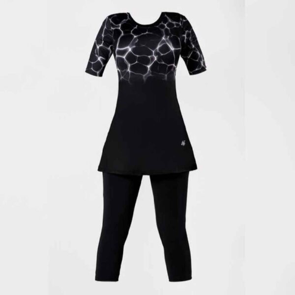 女士短袖保守泳装 – Rima 款