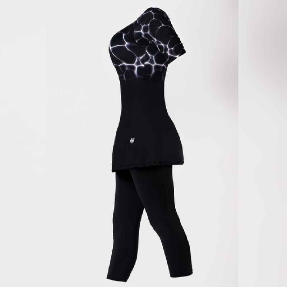 女士短袖保守泳装 – Rima 款