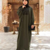 Thumbnail 2: 传统穆斯林女性柔软面料阿巴亚