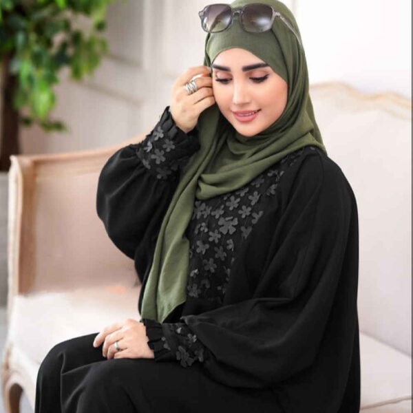 传统穆斯林女性柔软面料阿巴亚