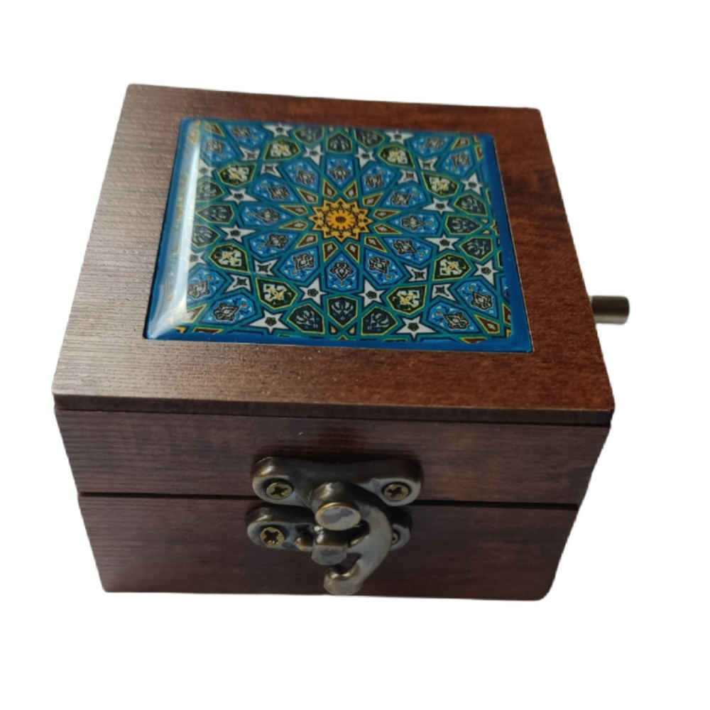 Main image of 手摇木制音乐盒——Sahar款