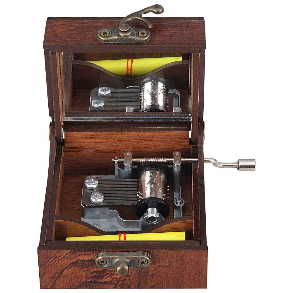 手摇木制音乐盒——Molana款