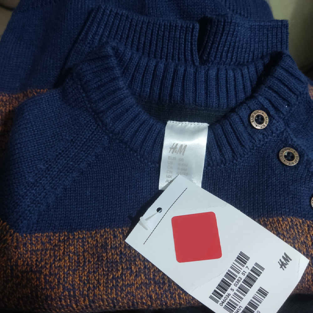 长袖婴儿针织毛衣 Shahin 款