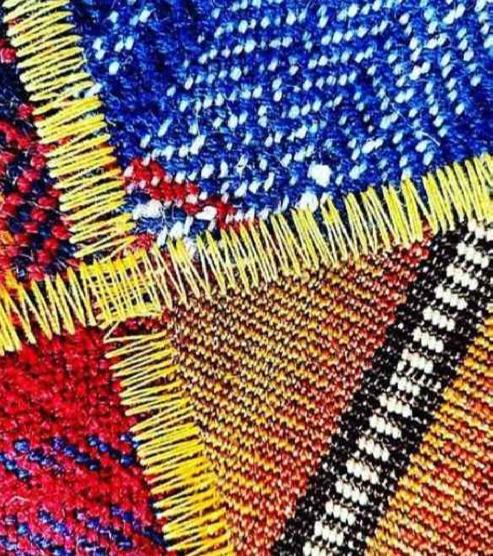 波斯女士钱包,手工制作,Jajiam 布料,Elena 设计