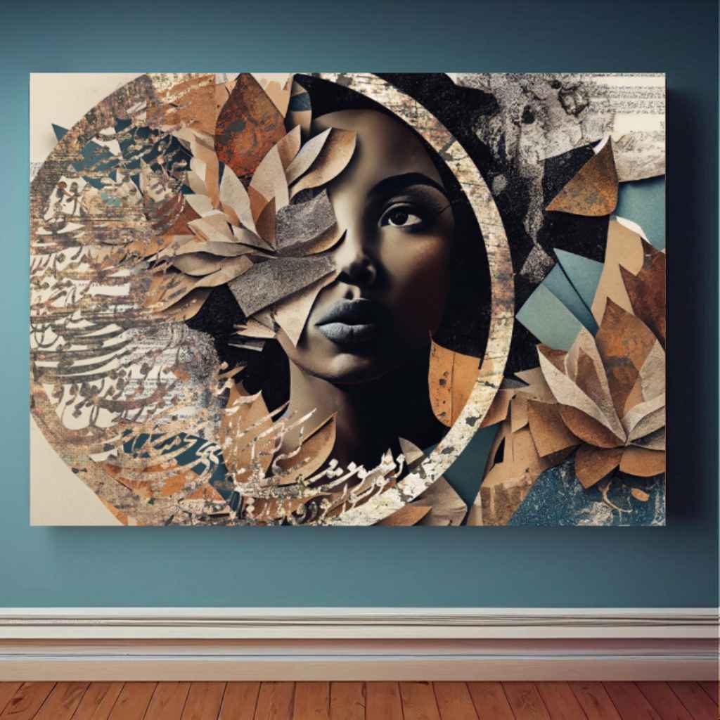 Main image of 波斯书法挂毯 – Girl