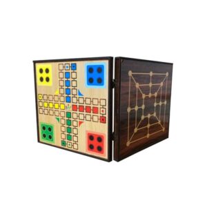 4合1 多功能棋盘套装 – 多样玩法，经典游戏