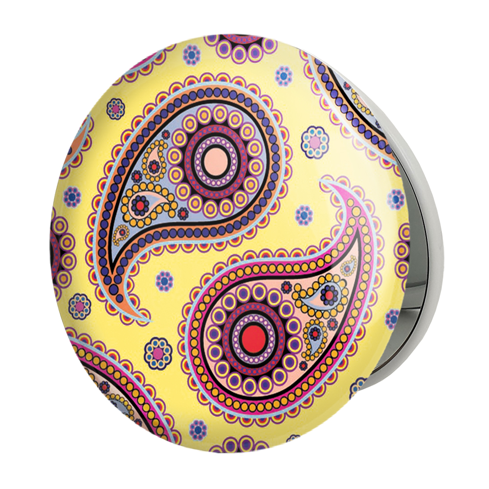 Main image of 化妆镜，波斯风格 Paisley 设计