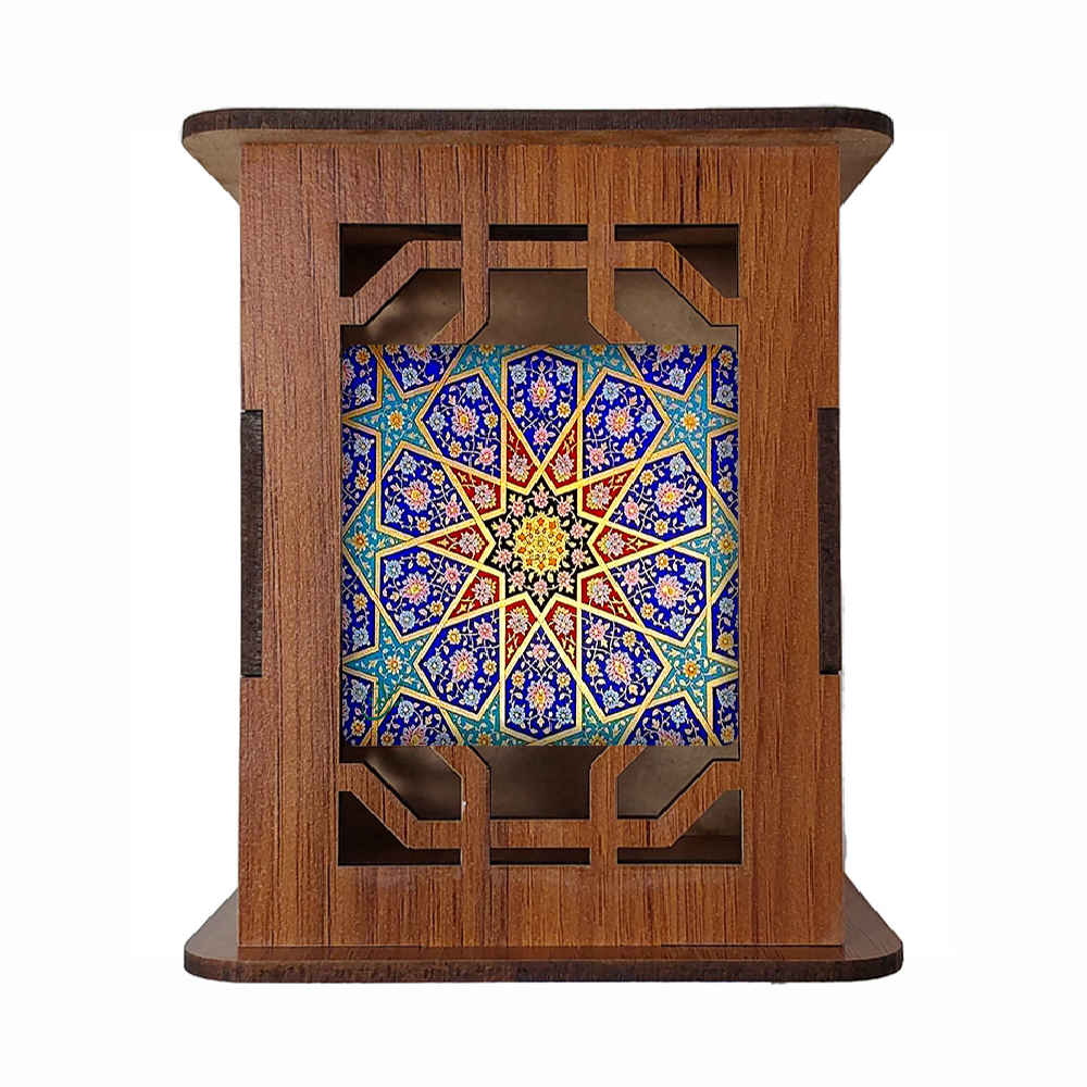 Main image of Boostan 图案 – 传统波斯木质桌面笔筒