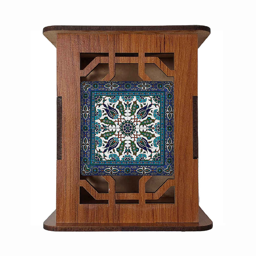 Main image of Safa 图案 – 优雅木质笔筒，波斯风格装饰