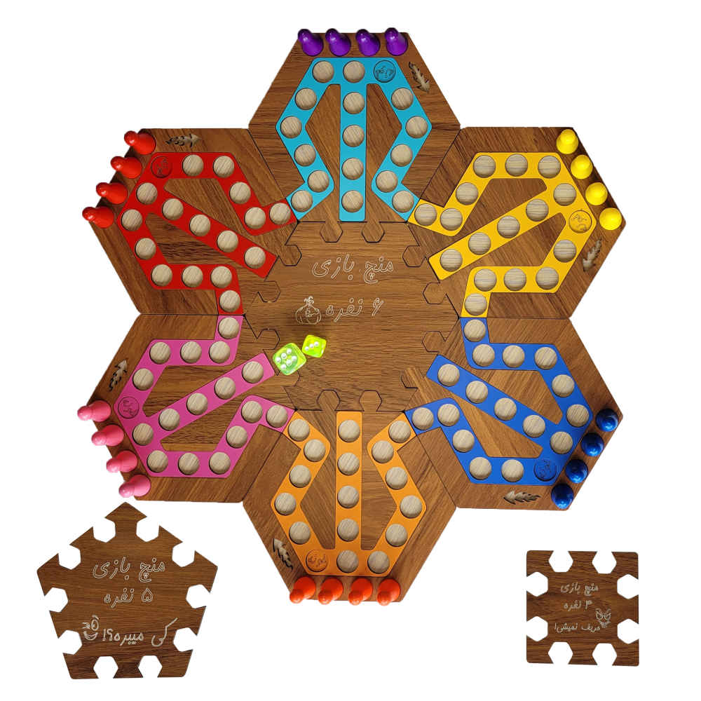 Main image of “别生气” & “蛇与梯子”游戏套装 – 适合6名玩家