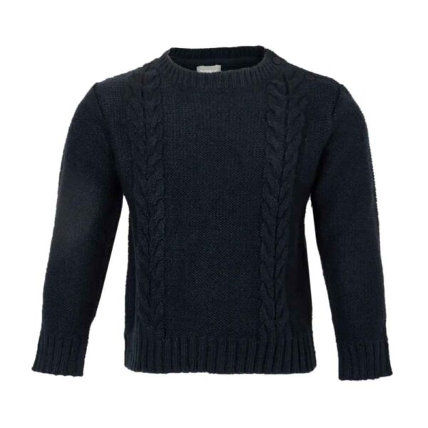 婴儿黑色针织毛衣 Winter 款