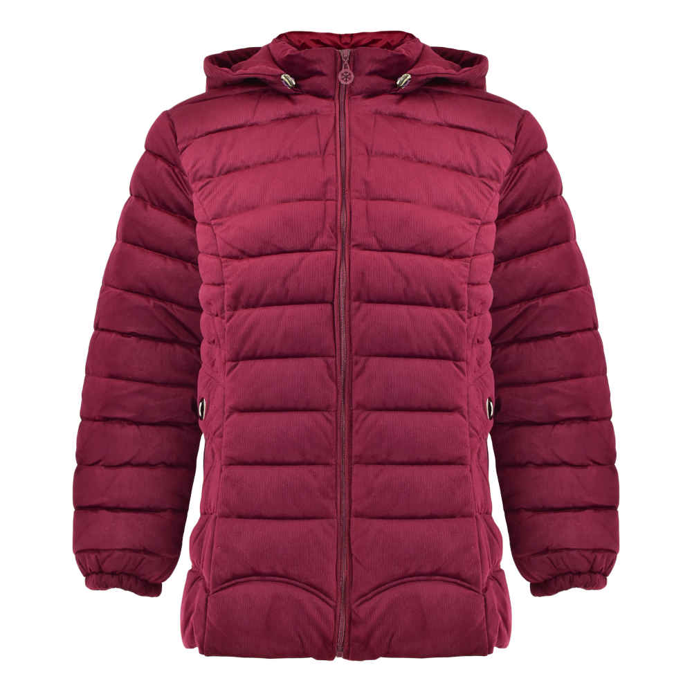 Main image of 女式羽绒服 长袖拉链带帽