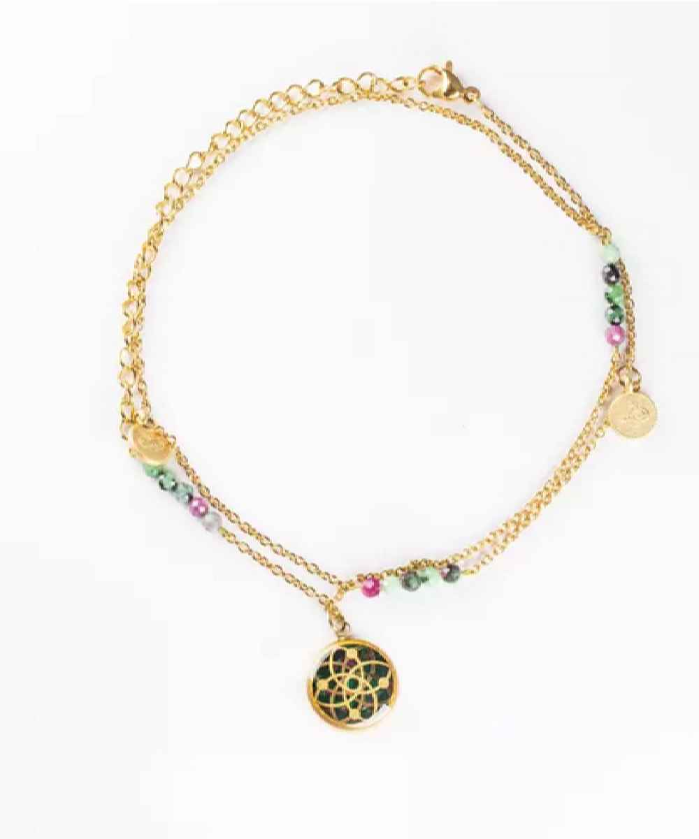 Main image of 捕梦网款脚踝手链