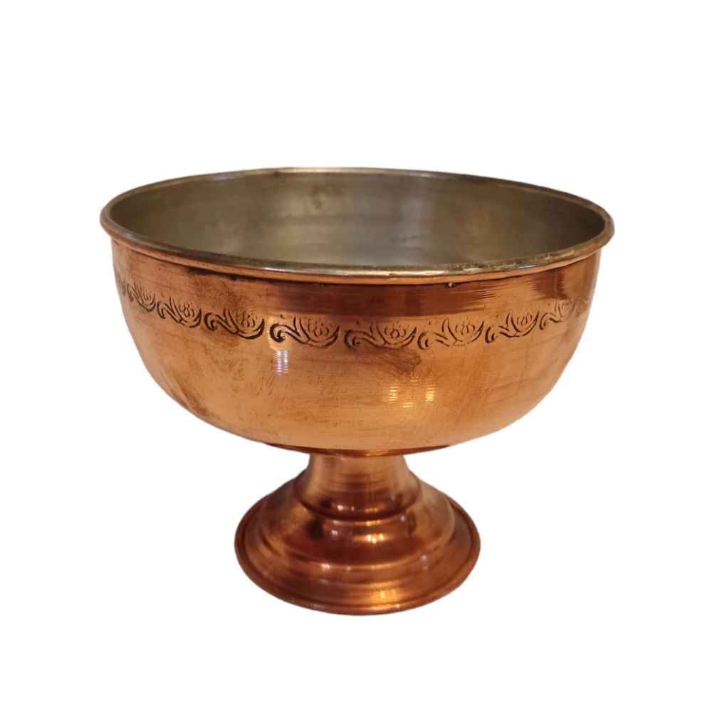 Main image of 锤纹铜餐具碗 – Ghol（3 件套）