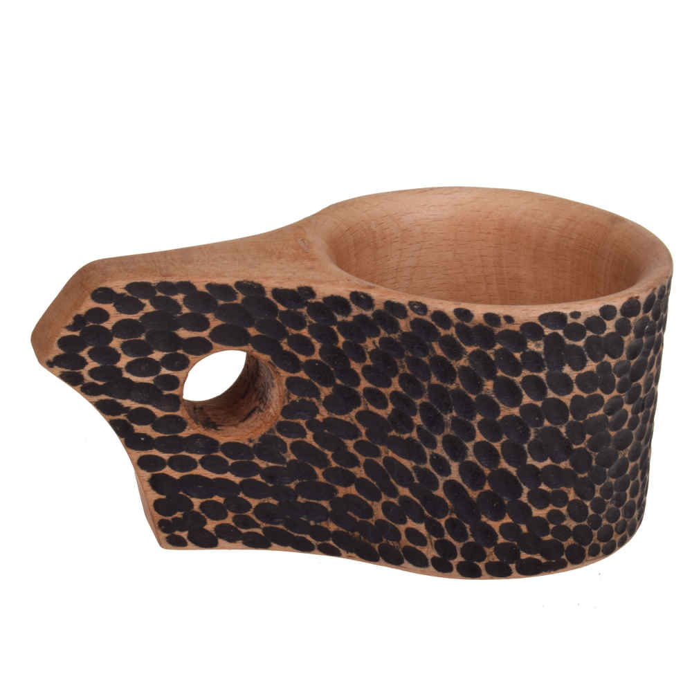 Main image of 乡村木质杯 – 手工露营杯 Jungle款