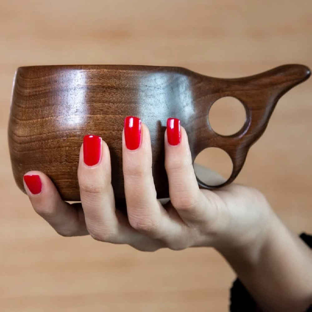 乡村木质杯 – 手工露营杯 Arko款