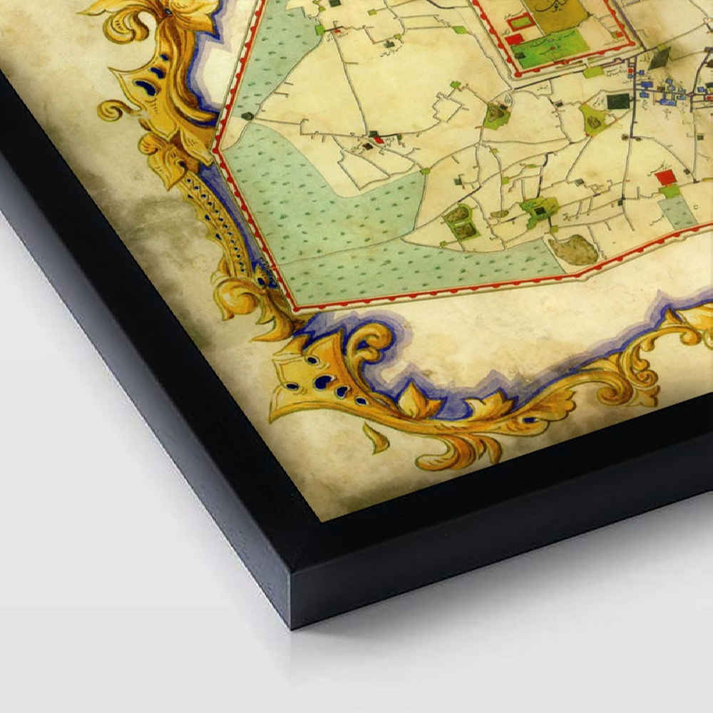 波斯PVC画框印刷 – “旧德黑兰”墙面艺术