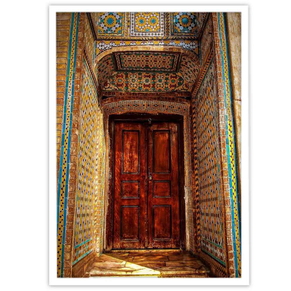 Main image of 波斯PVC画框印刷 – “德黑兰城市”墙面艺术