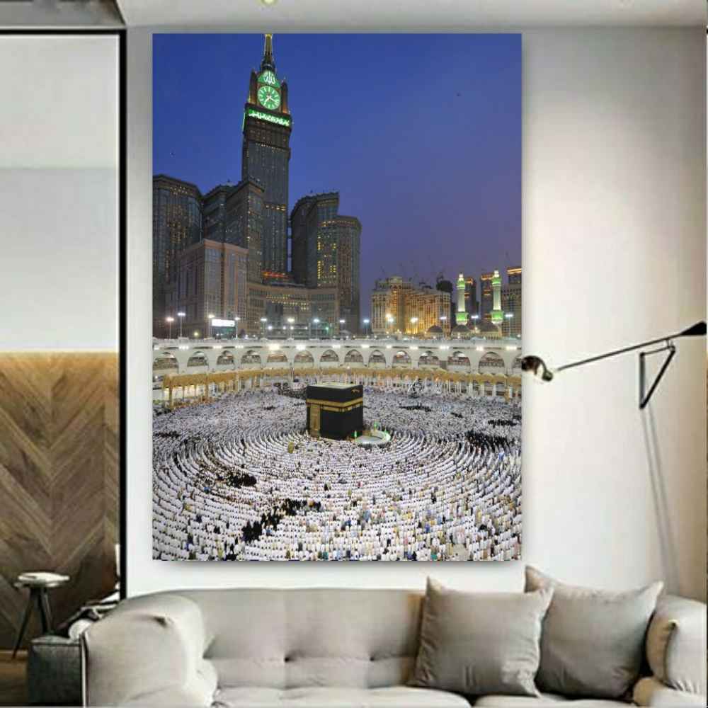 Main image of 伊斯兰麦加克尔白挂毯