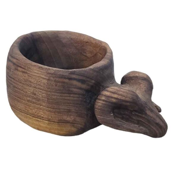 乡村木质杯 – 手工露营杯 Buffalo款