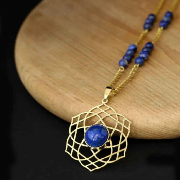 波斯黄铜项链 – 艺术款 Kahkeshan