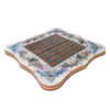 Thumbnail 2: 波斯镶嵌木质象棋棋盘 – Chovgan 型