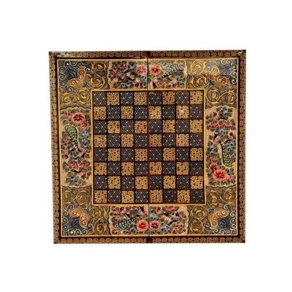 波斯镶嵌木质象棋棋盘 – Laya 型