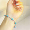 Thumbnail 4: 女士银手链 – 绿松石镶嵌 Laya 款