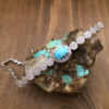 Thumbnail 3: 女士银手链 – 绿松石镶嵌 Taha 款