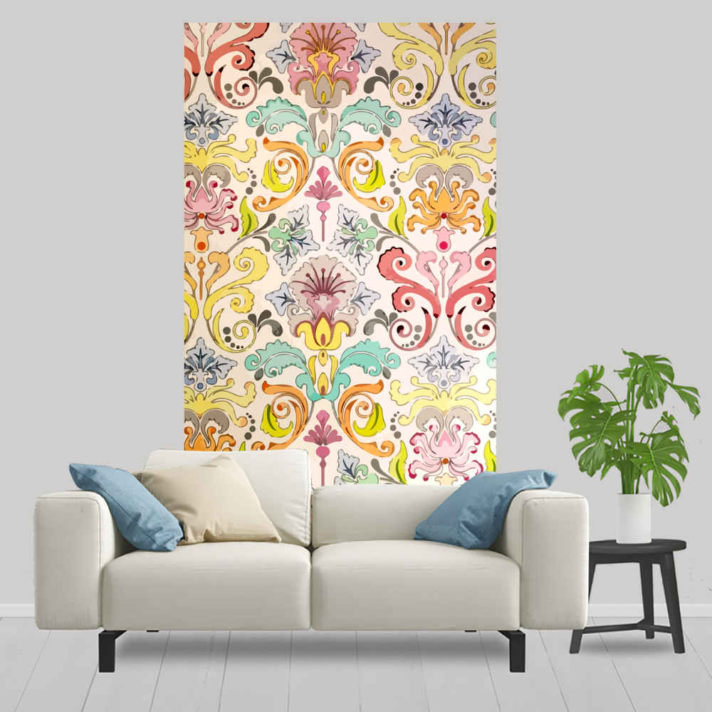 波斯精美花卉挂毯