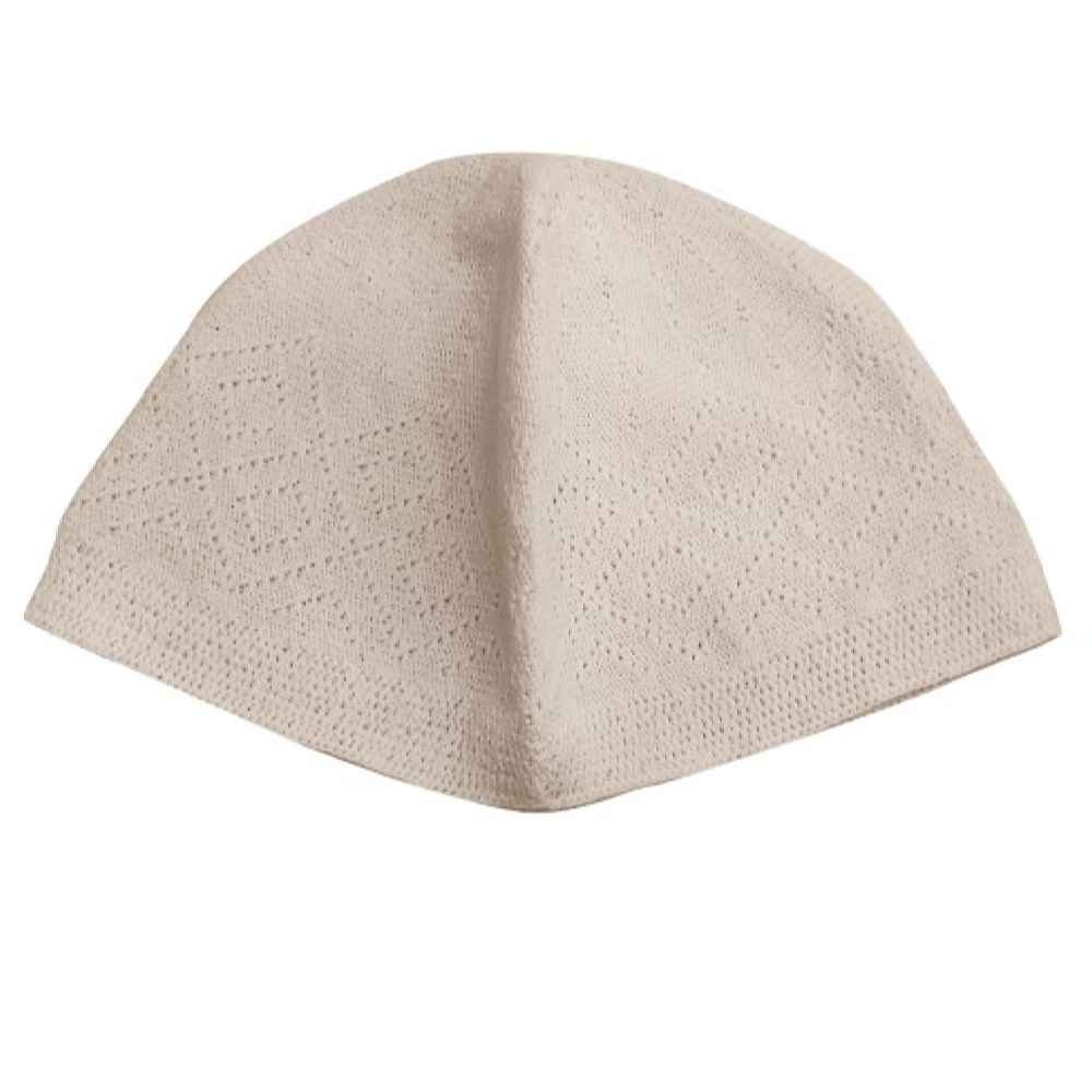 钩针土耳其库菲帽 – 传统穆斯林头饰帽