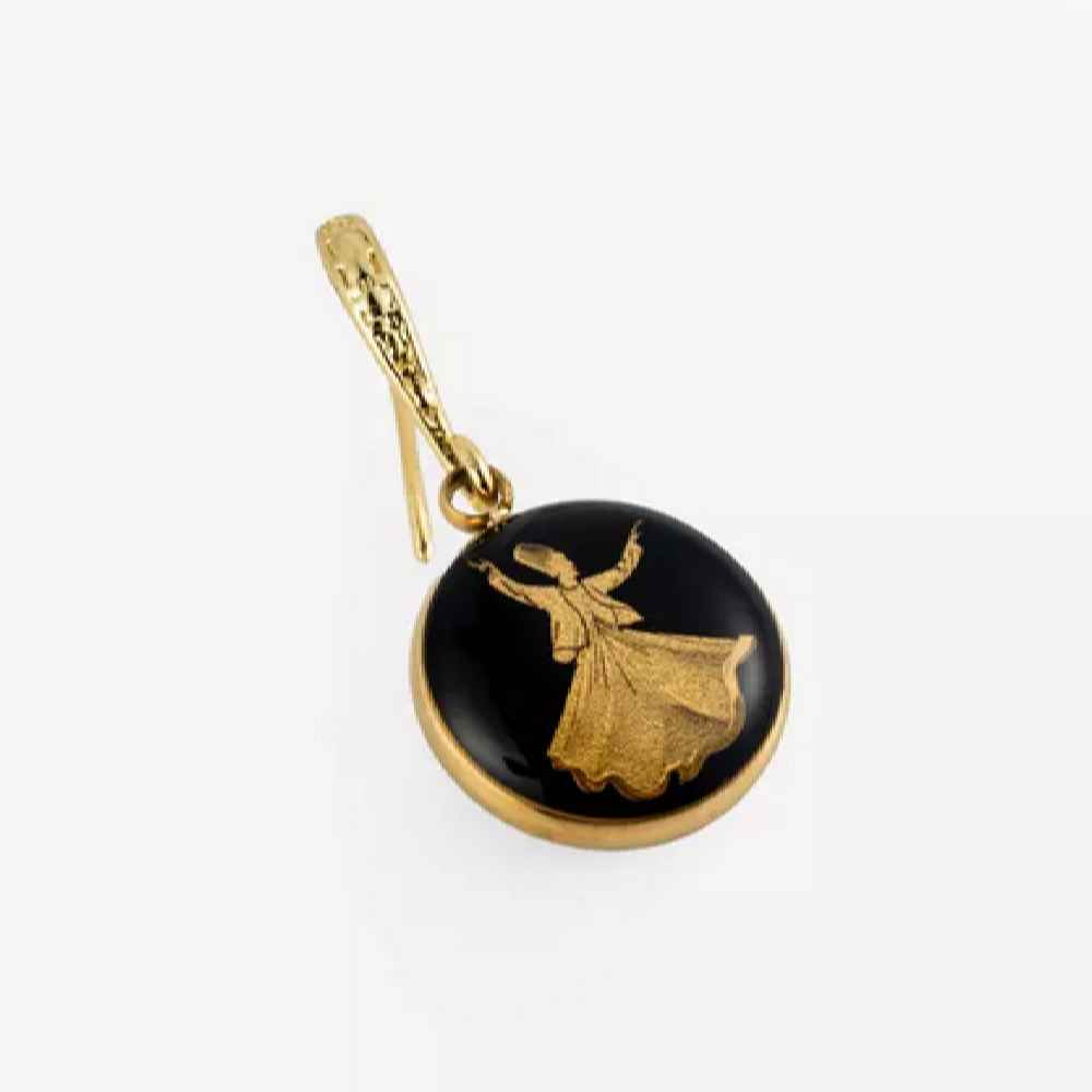 波斯镀金耳环 – 萨玛舞蹈款