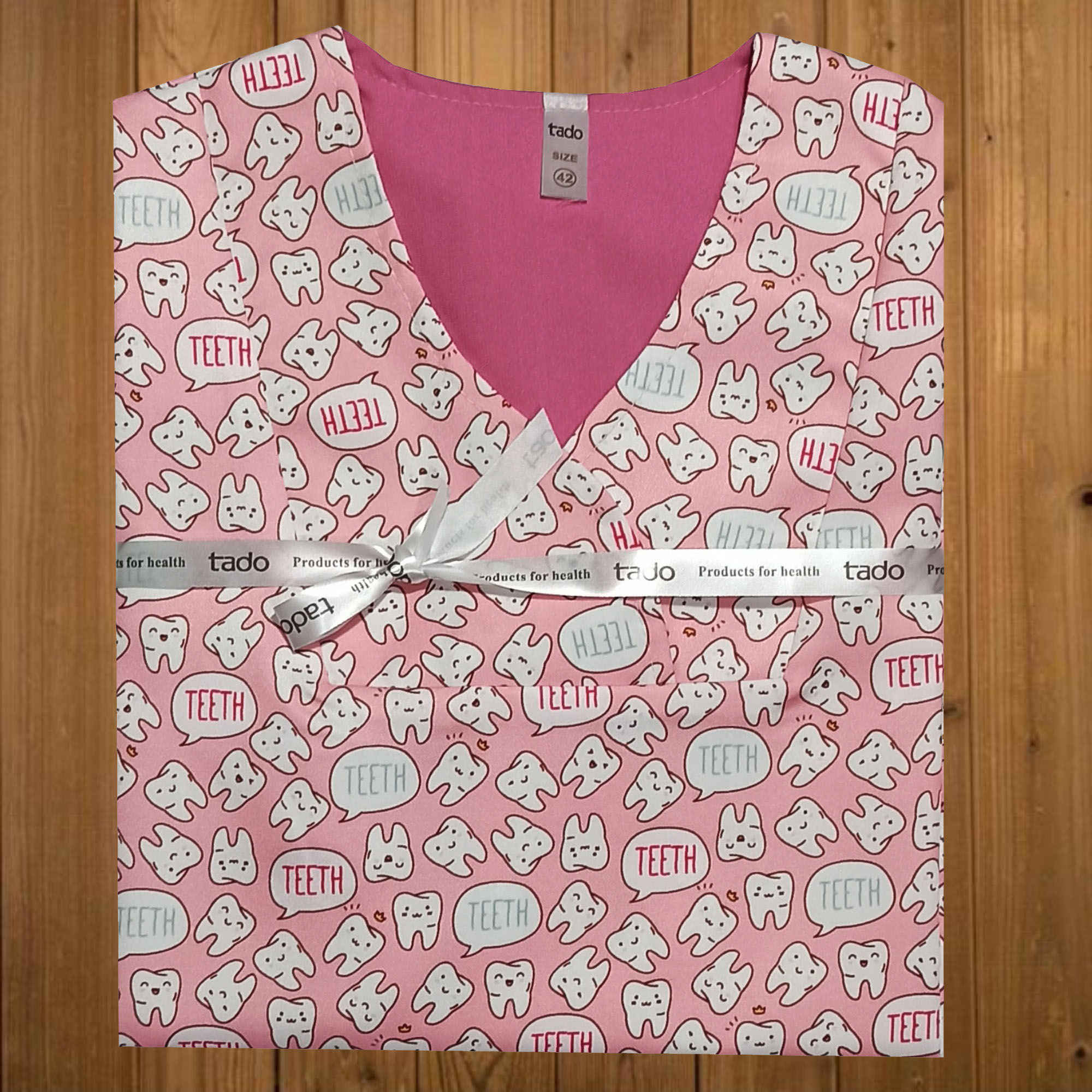 女式牙科工作服上衣 – 专业实用