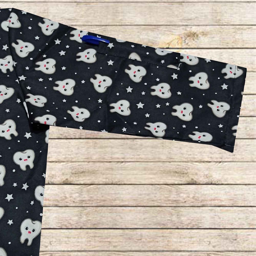 女式牙科工作服上衣 – 精致高效