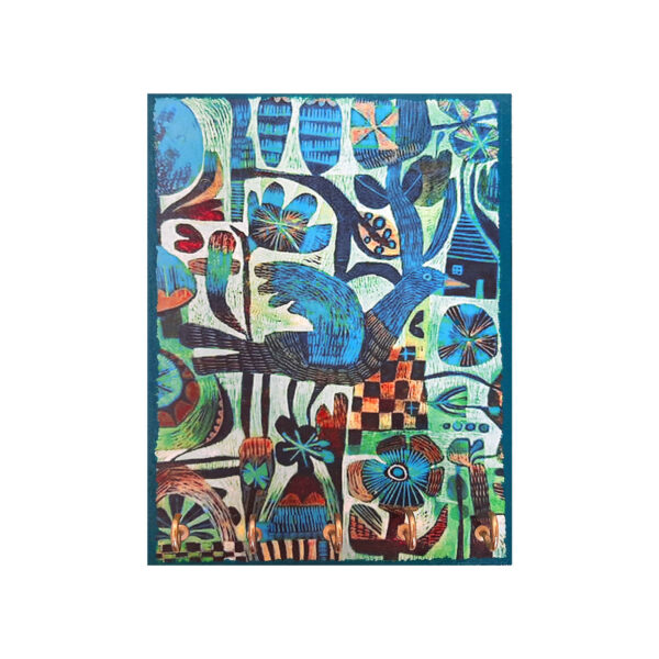 装饰性手工墙面钥匙挂架 — 鸟形设计