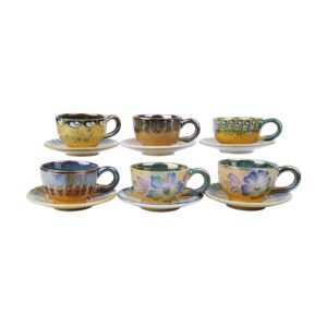 波斯茶杯套装（含茶托）– Adrina陶瓷设计