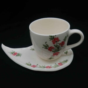 波斯茶杯与茶托 – Hiva陶瓷设计
