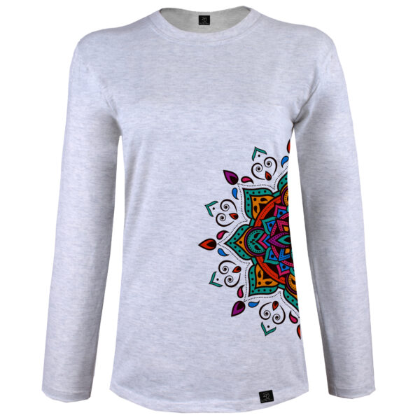 长袖棉质T恤 模特 Asra – 保暖优雅