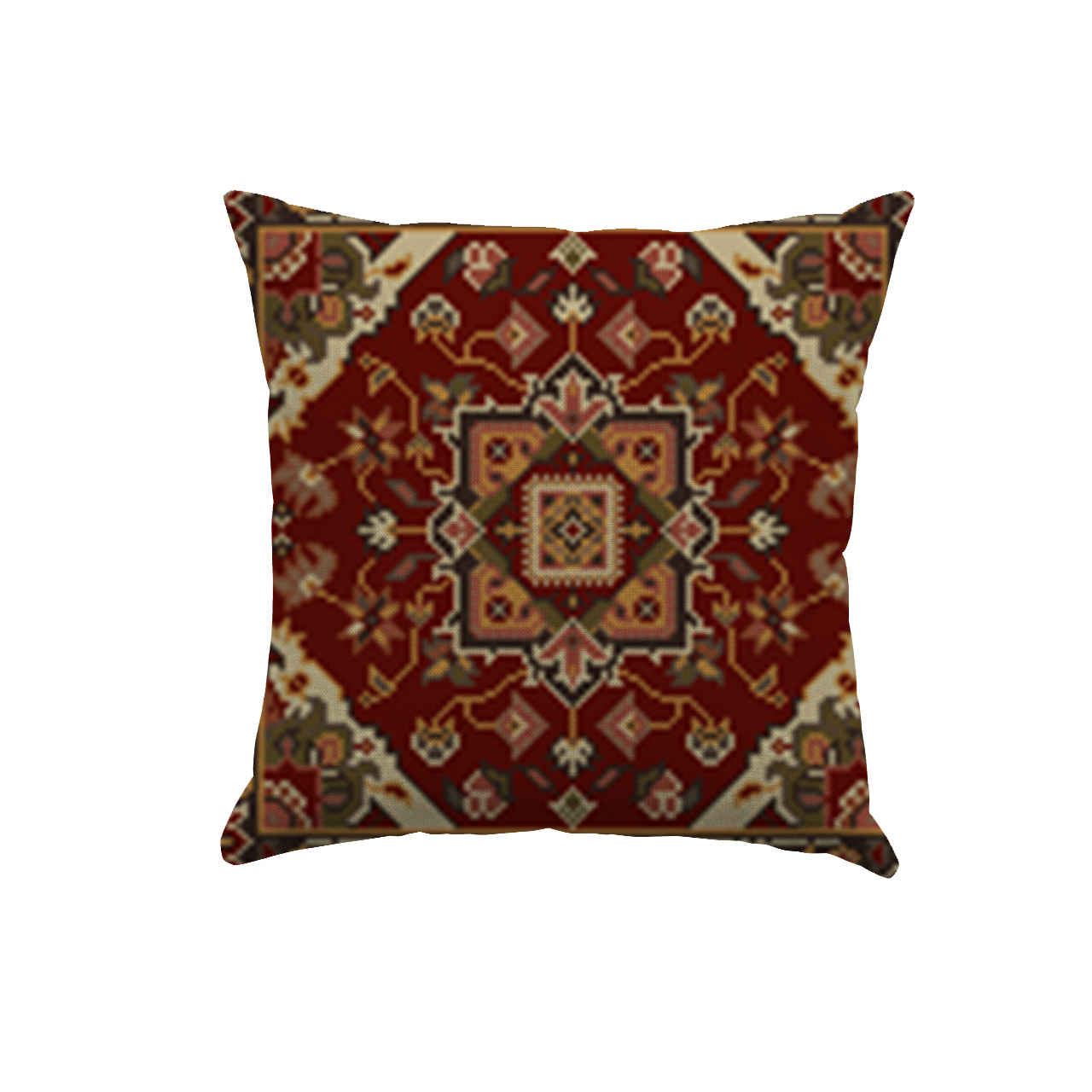 Main image of 民族风惊艳靠垫套 – 传统Fakhr印花设计