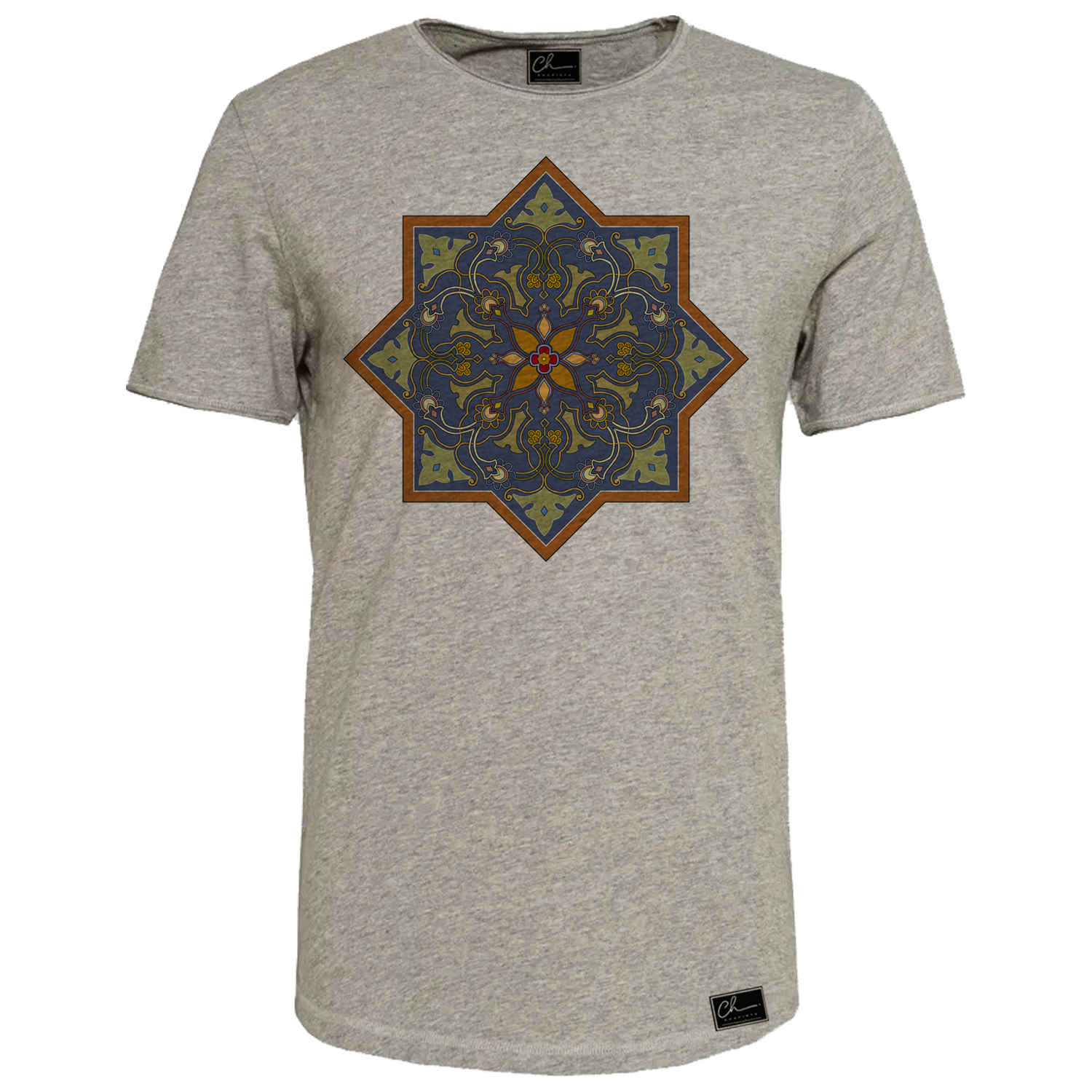 Main image of 灰色棉质短袖T恤 模特 Dara – 柔软时尚