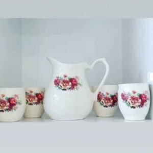 手工陶瓷水壶及杯子套装 – 型号 Sabalan