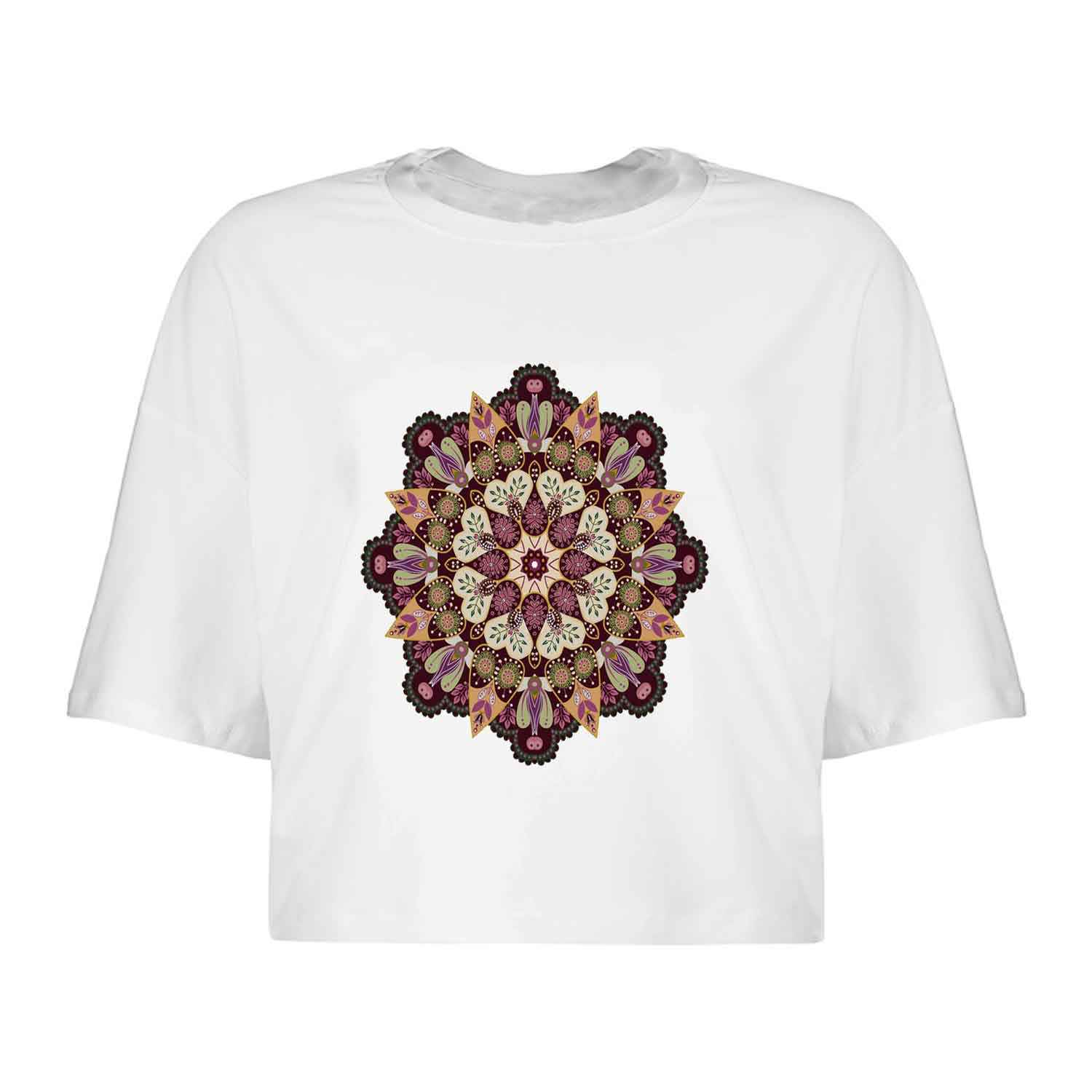 Main image of 女式短袖短款上衣 模特 Magic