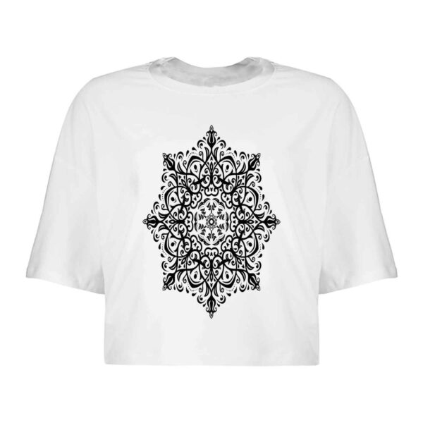 女式短袖短款上衣 模特 Amitis