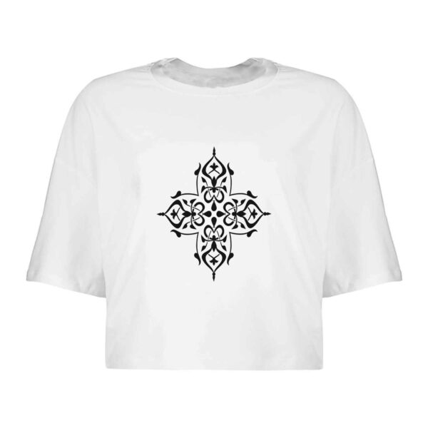 女式短袖短款上衣 模特 Neda