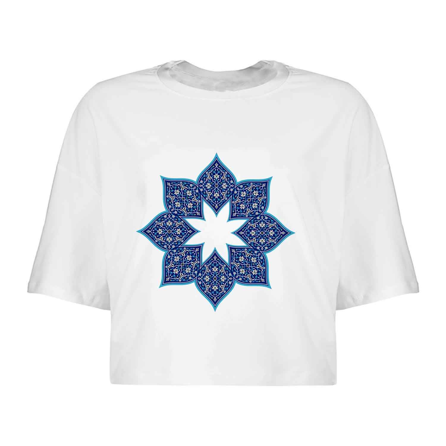 Main image of 女式短袖短款上衣 模特 Sima