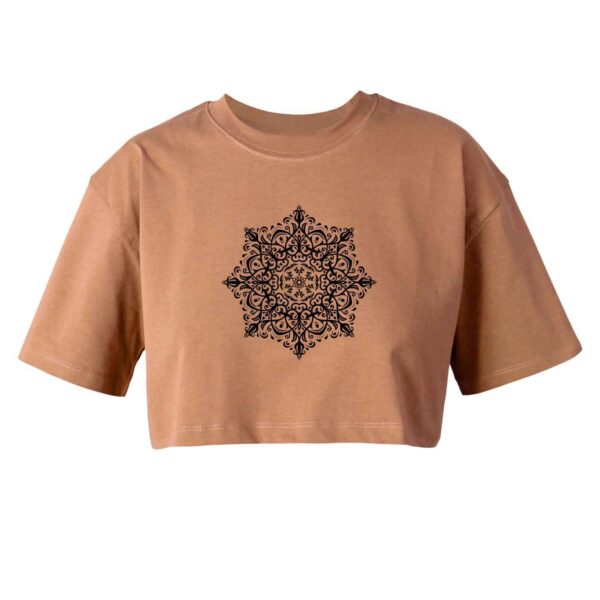 女式短袖短款上衣 模特 Shiva